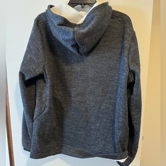 Men Gray Hoodie Size Medium - FLX Brand - Picture 5 of 6